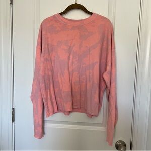 Wild Fable XS Tie Dye Pink and Purple Crewneck Sweatshirt
